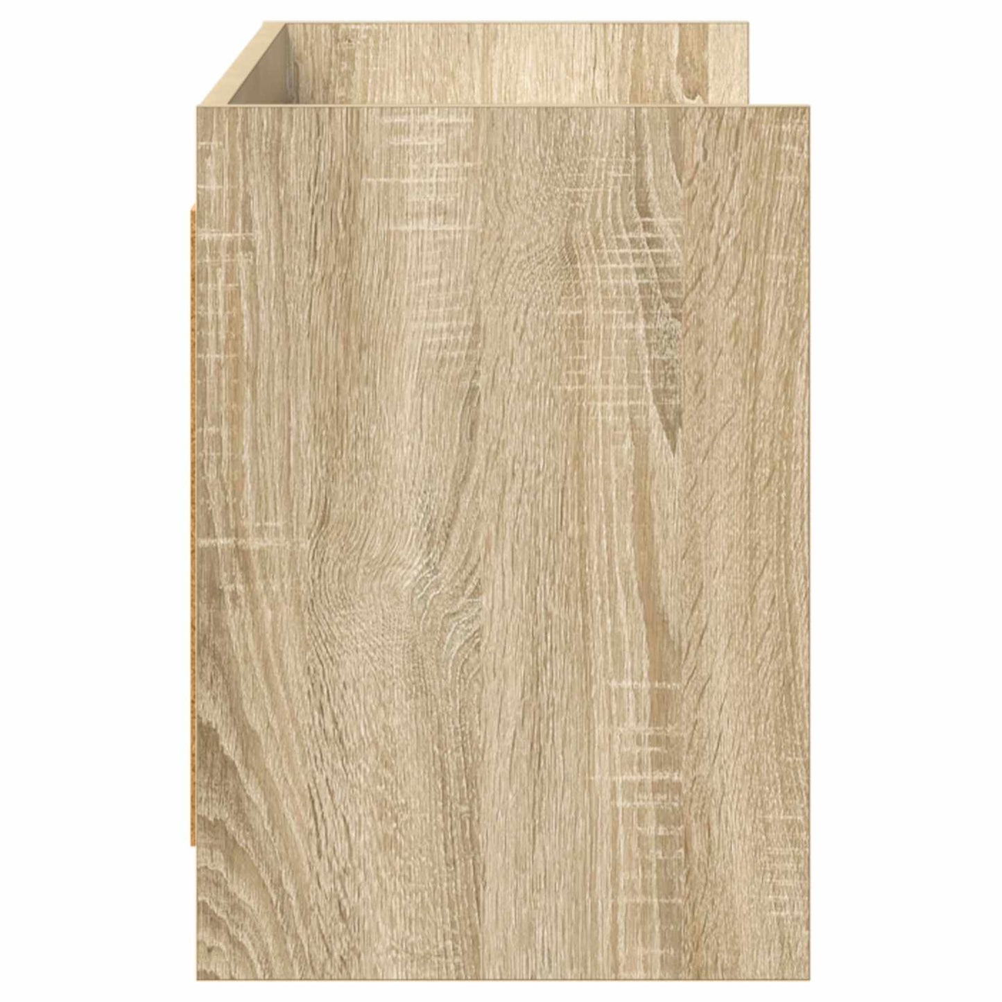 vidaXL TV Cabinet 135 x 33 x 47 cm Sonoma Oak Engineered Wood