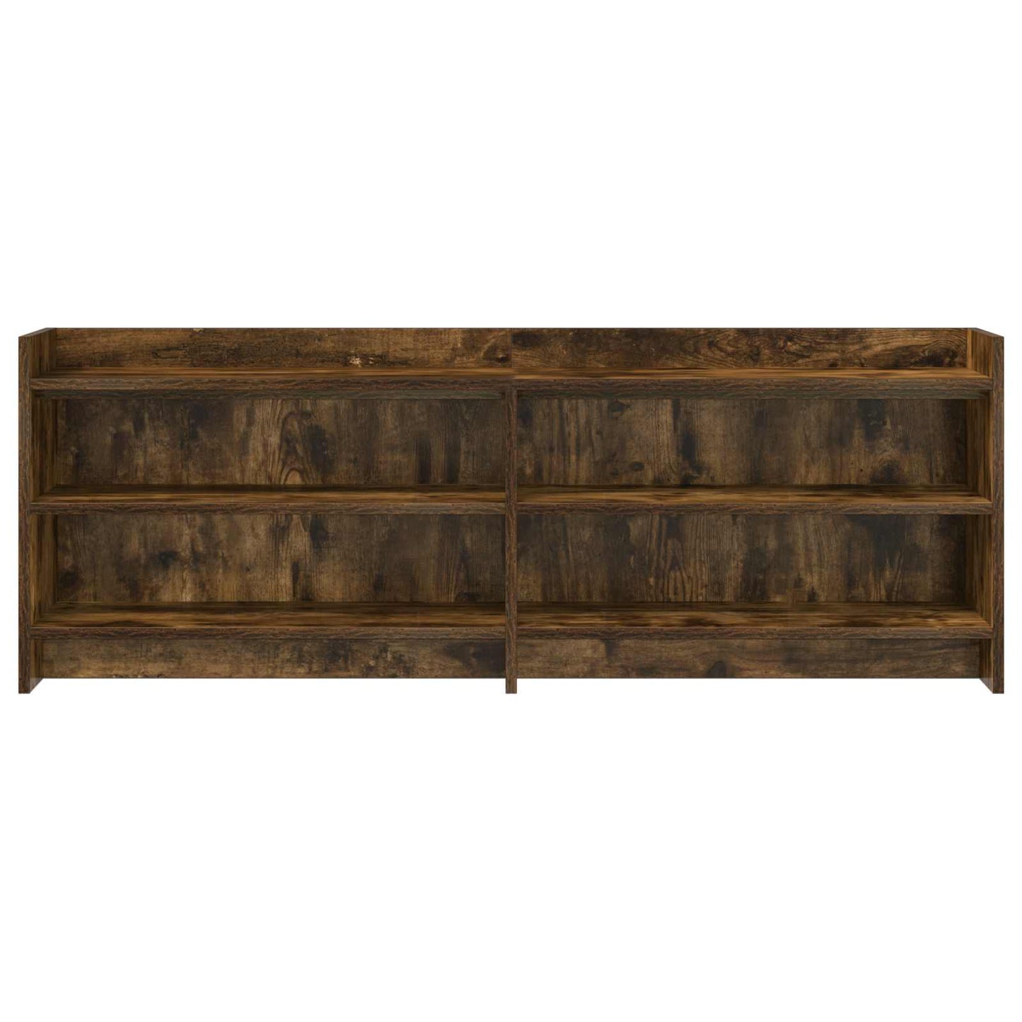 vidaXL TV Cabinet 135 x 33 x 47 cm Smoked Oak Engineered Wood