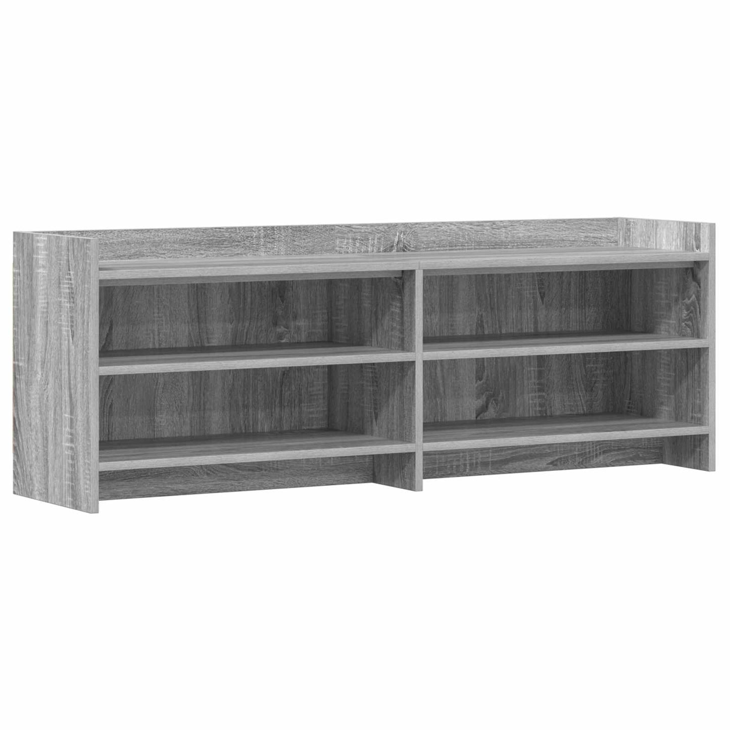 vidaXL TV Cabinet 135 x 33 x 47 cm Grey Sonoma Engineered Wood