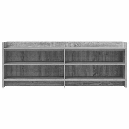 vidaXL TV Cabinet 135 x 33 x 47 cm Grey Sonoma Engineered Wood