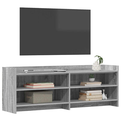 vidaXL TV Cabinet 135 x 33 x 47 cm Grey Sonoma Engineered Wood