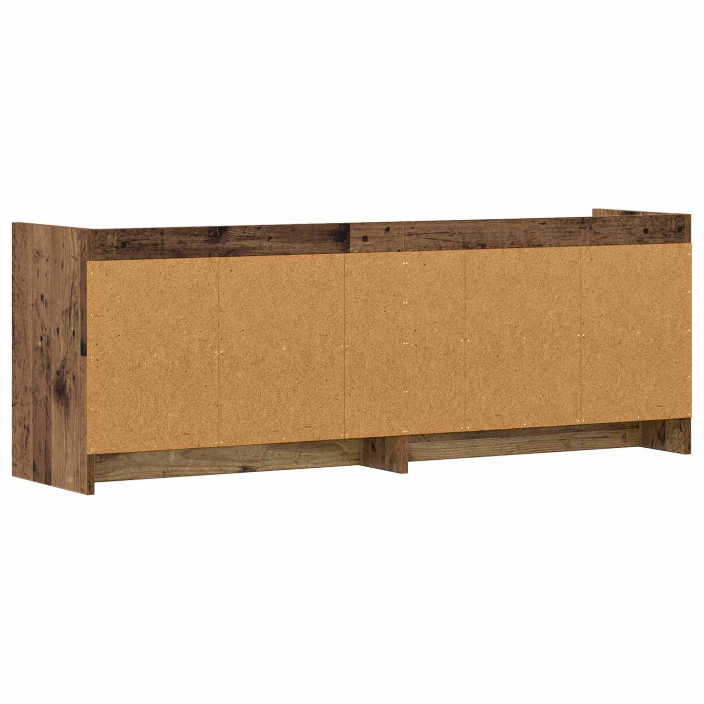 vidaXL TV Cabinet 135 x 33 x 47 cm Old Wood Engineered Wood