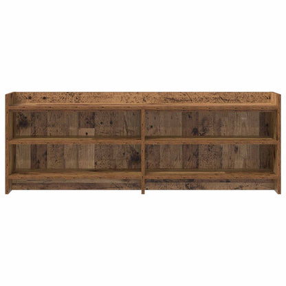 vidaXL TV Cabinet 135 x 33 x 47 cm Old Wood Engineered Wood