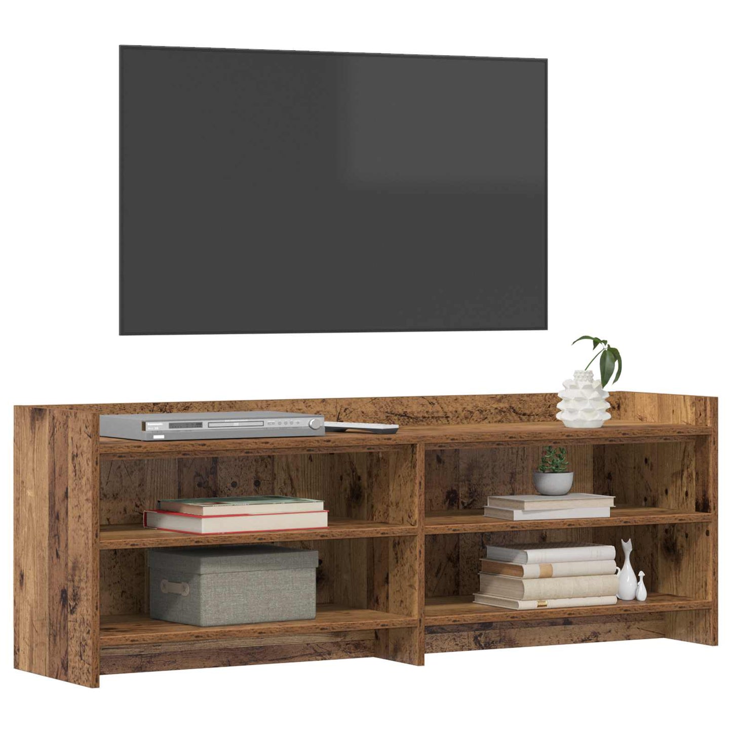 vidaXL TV Cabinet 135 x 33 x 47 cm Old Wood Engineered Wood