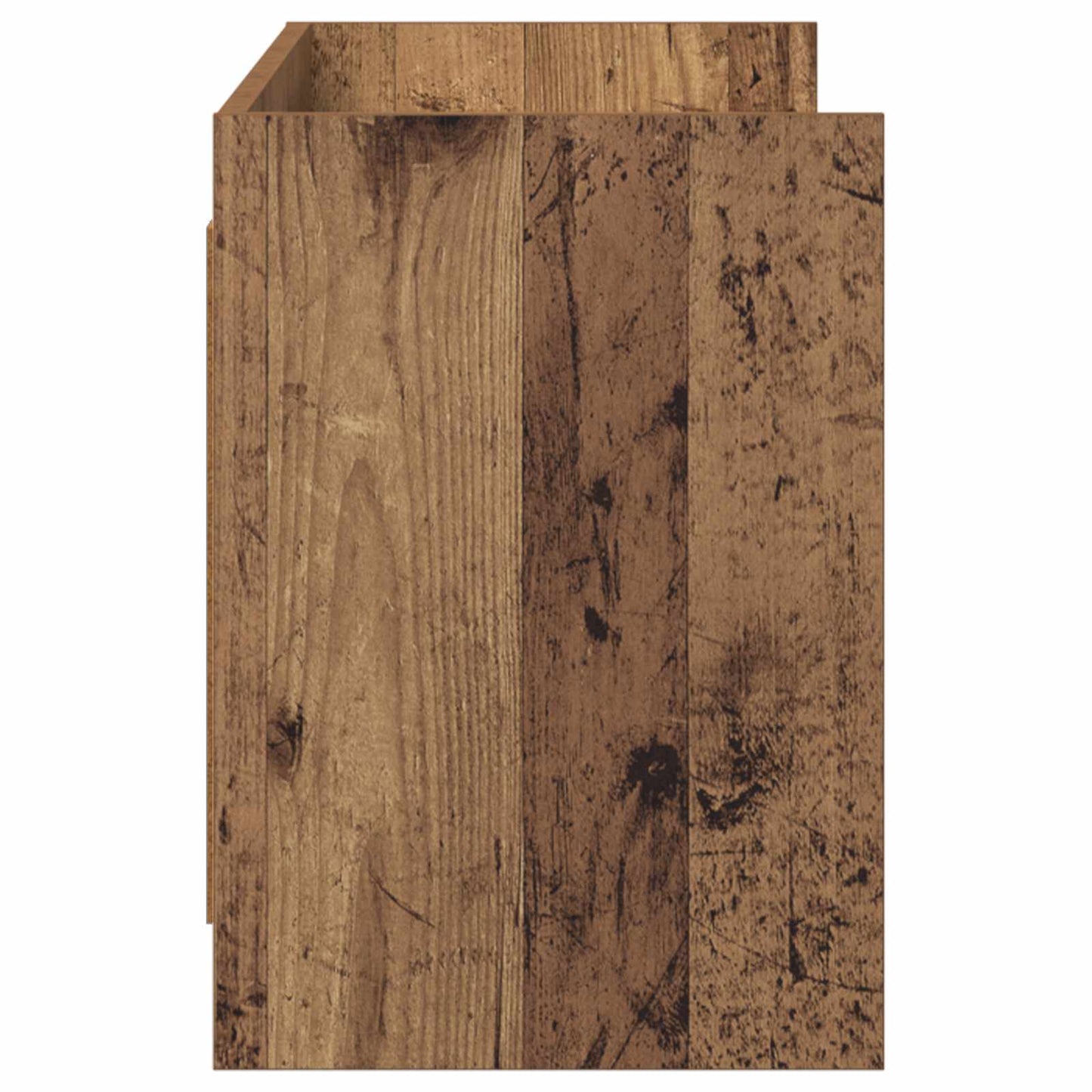 vidaXL TV Cabinet 135 x 33 x 47 cm Old Wood Engineered Wood