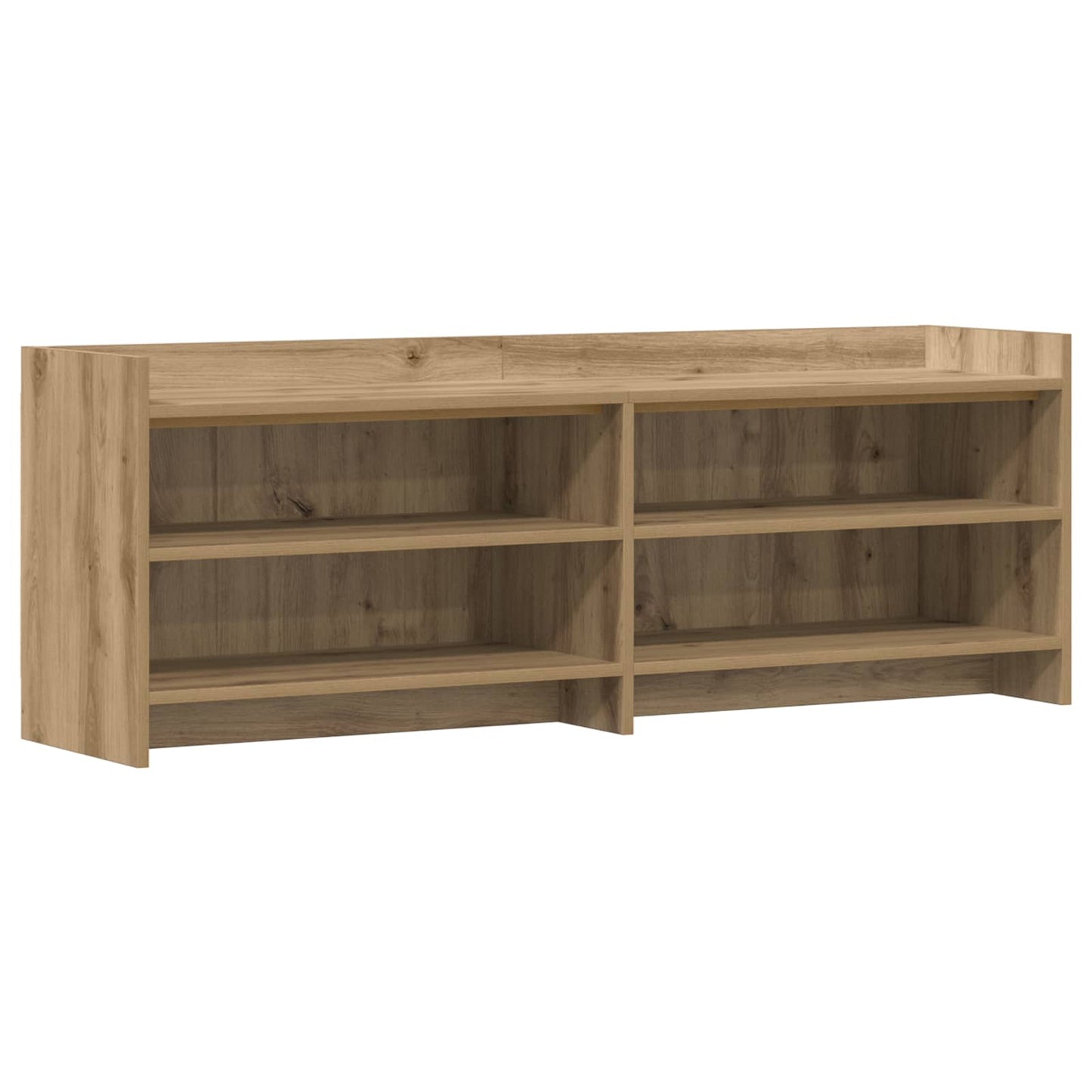 vidaXL TV Cabinet 135 x 33 x 47 cm Artisan Oak Engineered Wood