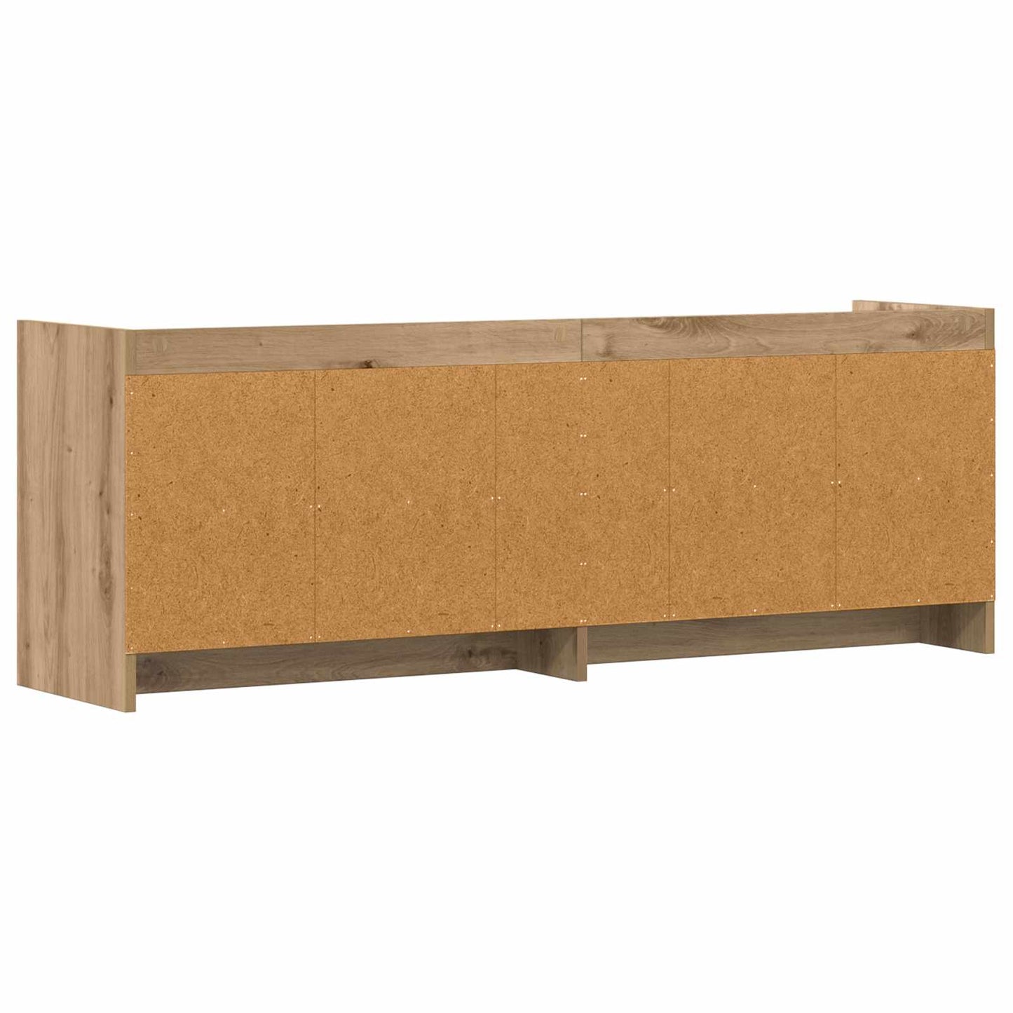 vidaXL TV Cabinet 135 x 33 x 47 cm Artisan Oak Engineered Wood