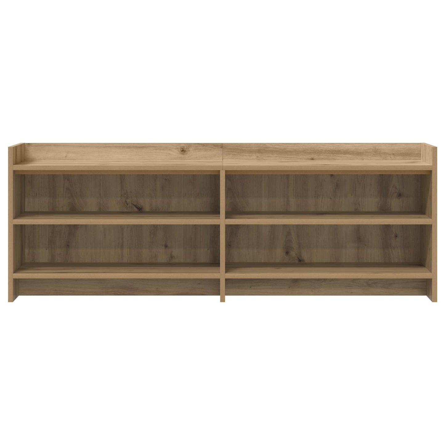 vidaXL TV Cabinet 135 x 33 x 47 cm Artisan Oak Engineered Wood