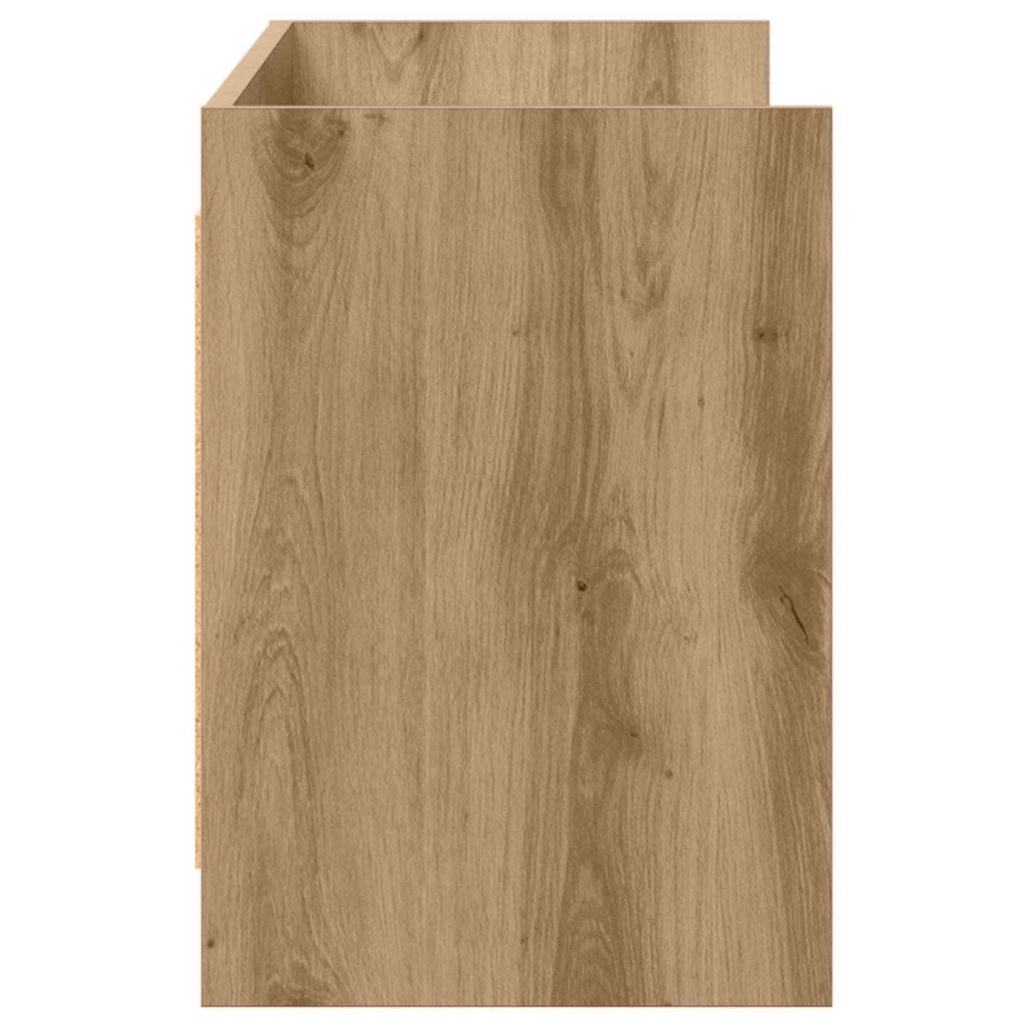vidaXL TV Cabinet 135 x 33 x 47 cm Artisan Oak Engineered Wood