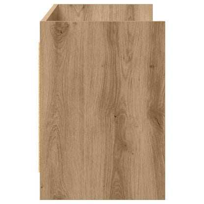 vidaXL TV Cabinet 135 x 33 x 47 cm Artisan Oak Engineered Wood