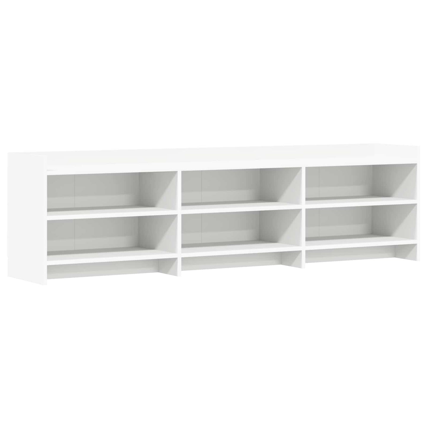 vidaXL TV Cabinet 168 x 33 x 47 cm White Engineered Wood