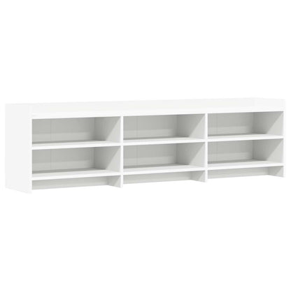 vidaXL TV Cabinet 168 x 33 x 47 cm White Engineered Wood