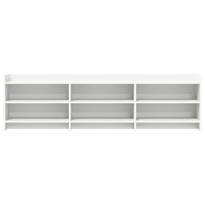 vidaXL TV Cabinet 168 x 33 x 47 cm White Engineered Wood
