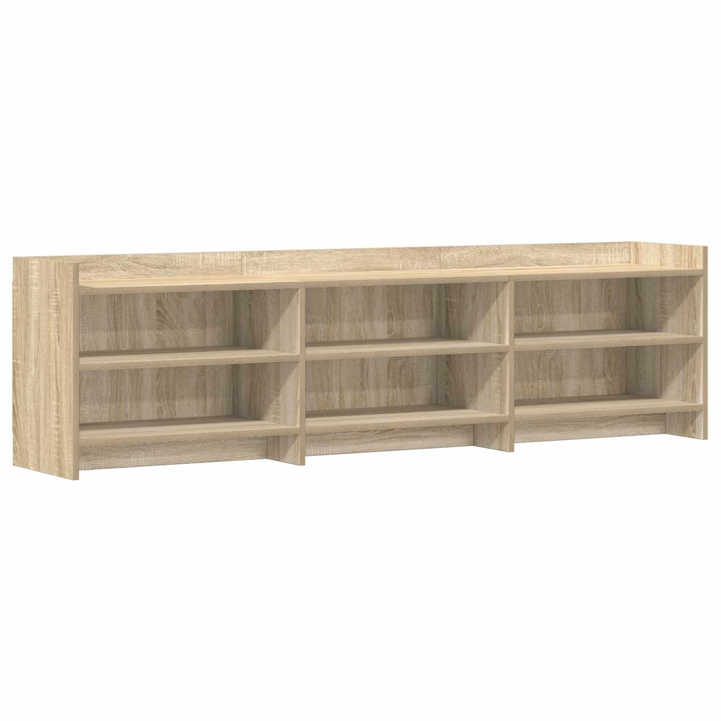 vidaXL TV Cabinet 168 x 33 x 47 cm Sonoma Oak Engineered Wood