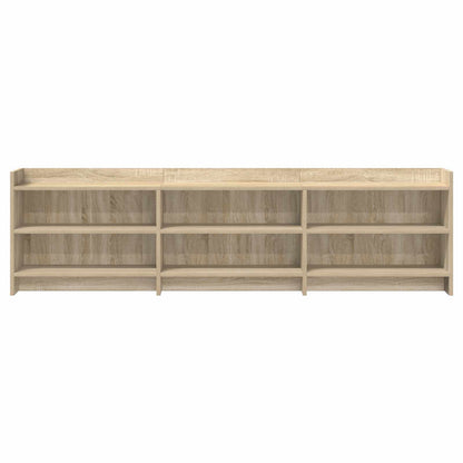 vidaXL TV Cabinet 168 x 33 x 47 cm Sonoma Oak Engineered Wood