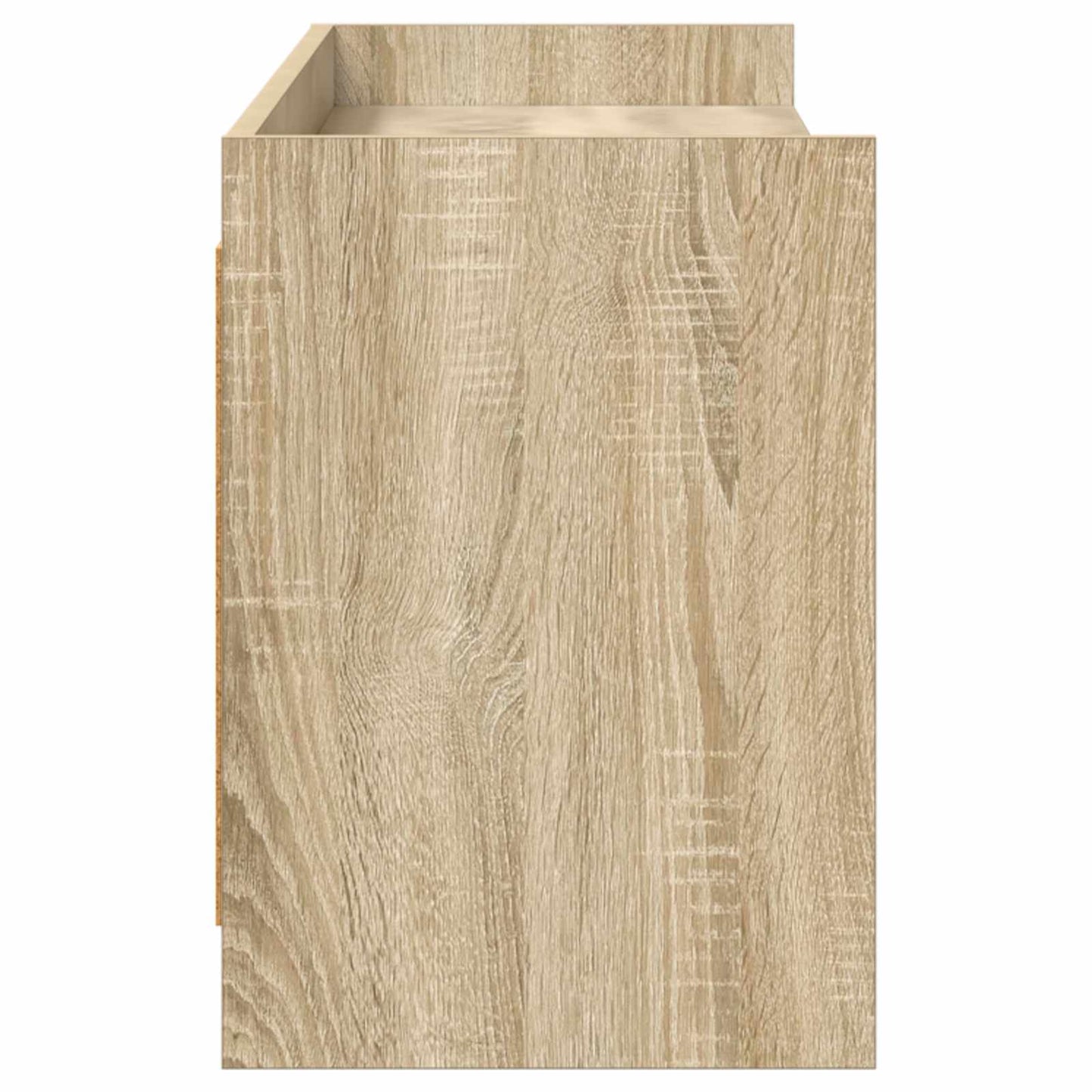 vidaXL TV Cabinet 168 x 33 x 47 cm Sonoma Oak Engineered Wood
