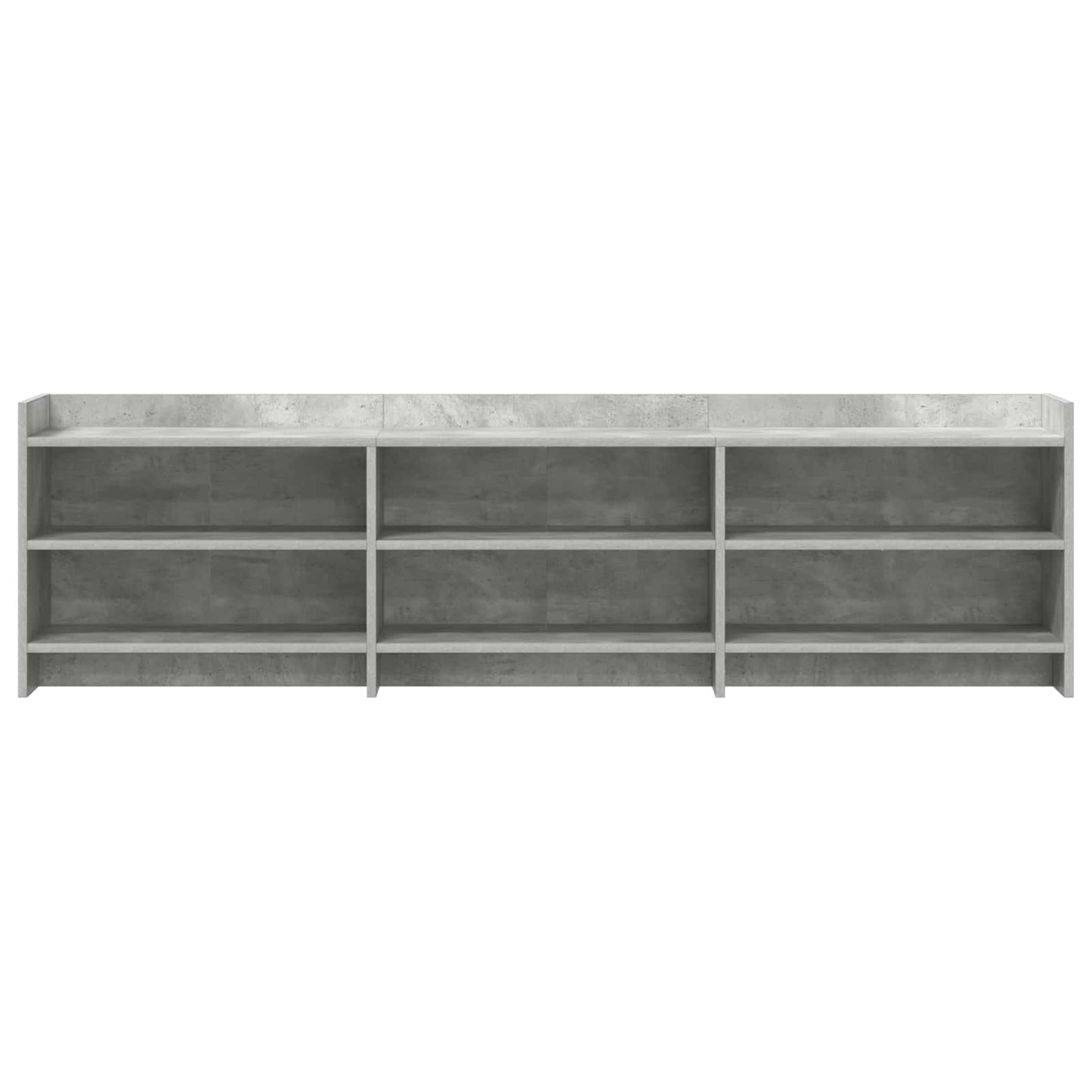 vidaXL TV Cabinet 168 x 33 x 47 cm Concrete Grey Engineered Wood