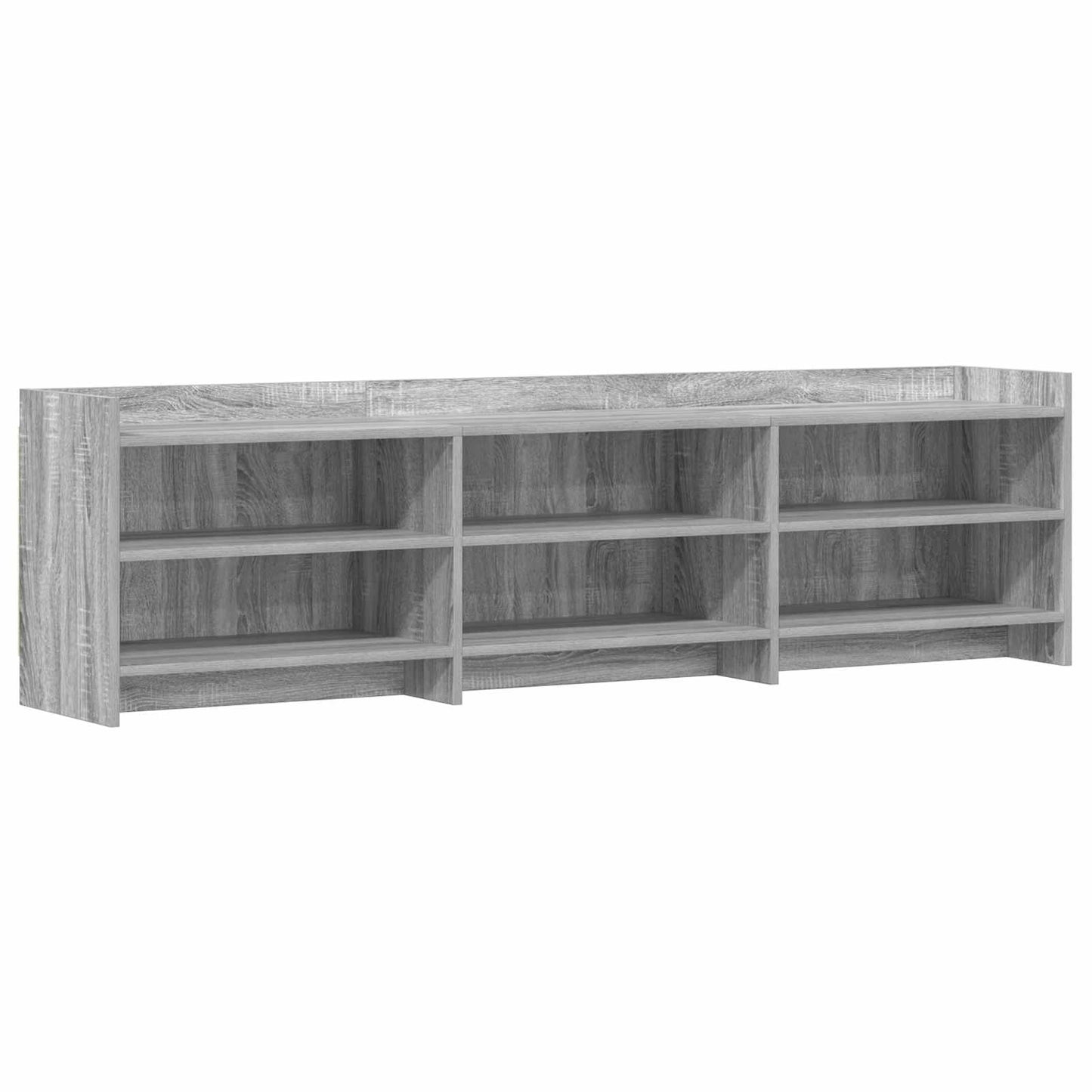 vidaXL TV Cabinet 168 x 33 x 47 cm Grey Sonoma Engineered Wood