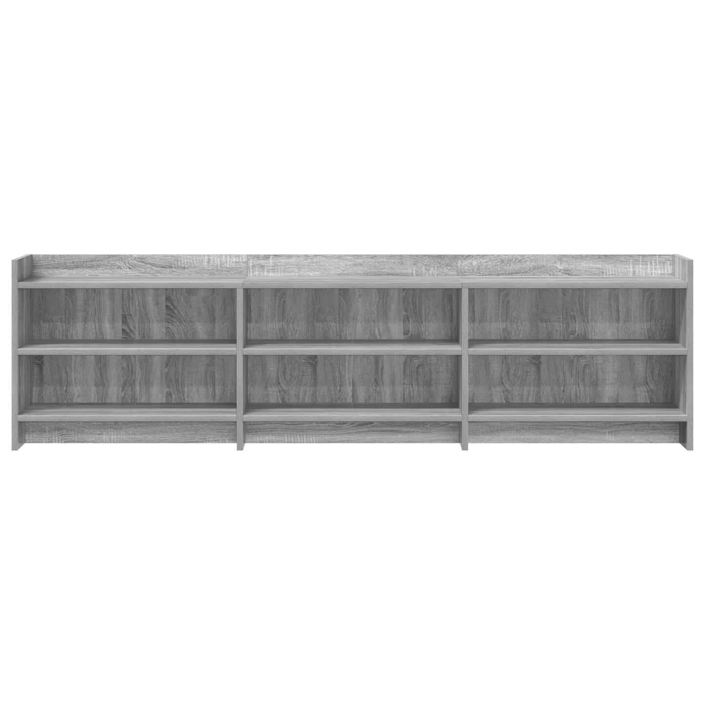 vidaXL TV Cabinet 168 x 33 x 47 cm Grey Sonoma Engineered Wood