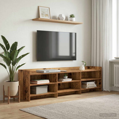 vidaXL TV Cabinet 168 x 33 x 47 cm Old Wood Engineered Wood