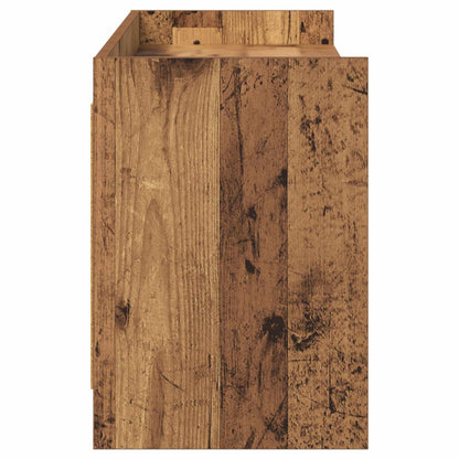vidaXL TV Cabinet 168 x 33 x 47 cm Old Wood Engineered Wood