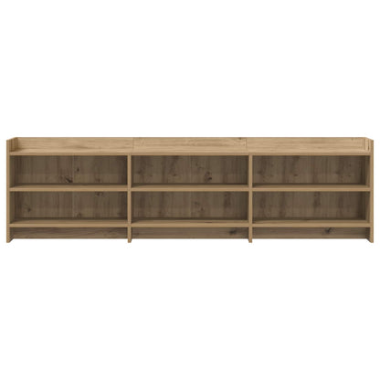 vidaXL TV Cabinet 168 x 33 x 47 cm Artisan Oak Engineered Wood