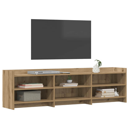 vidaXL TV Cabinet 168 x 33 x 47 cm Artisan Oak Engineered Wood