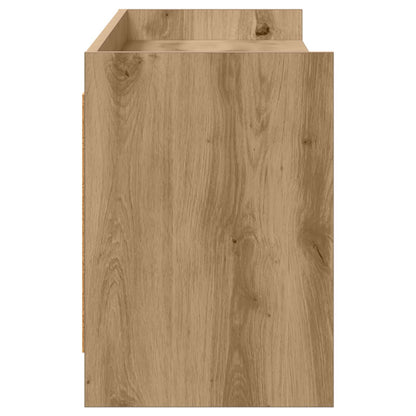 vidaXL TV Cabinet 168 x 33 x 47 cm Artisan Oak Engineered Wood