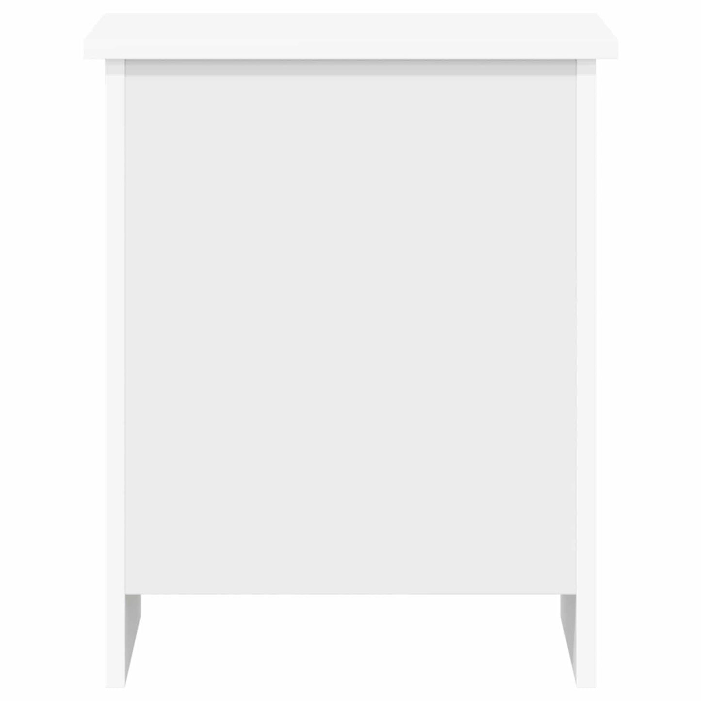 vidaXL Storage Chest White 40 x 40 x 50 cm Engineered Wood