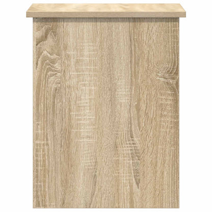 vidaXL Storage Chest Sonoma Oak 40 x 40 x 50 cm Engineered Wood