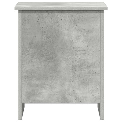 vidaXL Storage Chest Concrete Grey 40 x 40 x 50 cm Engineered Wood