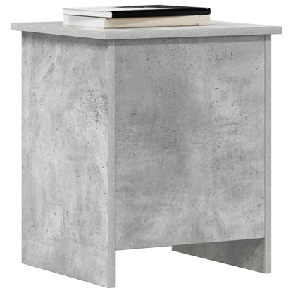 vidaXL Storage Chest Concrete Grey 40 x 40 x 50 cm Engineered Wood
