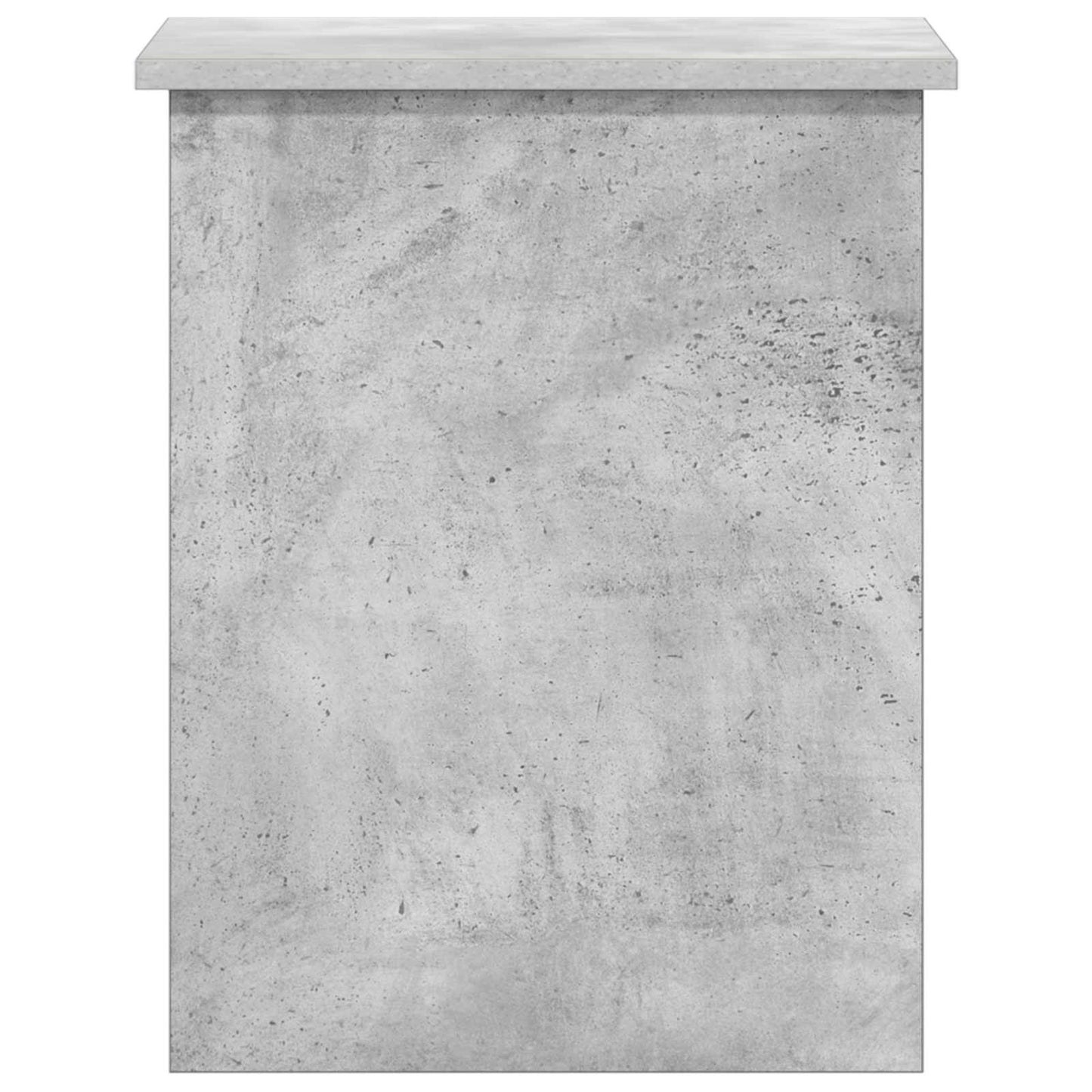 vidaXL Storage Chest Concrete Grey 40 x 40 x 50 cm Engineered Wood