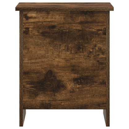 vidaXL Storage Chest Smoked Oak 40 x 40 x 50 cm Engineered Wood