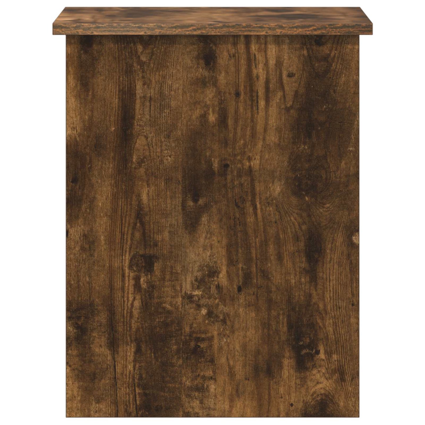 vidaXL Storage Chest Smoked Oak 40 x 40 x 50 cm Engineered Wood