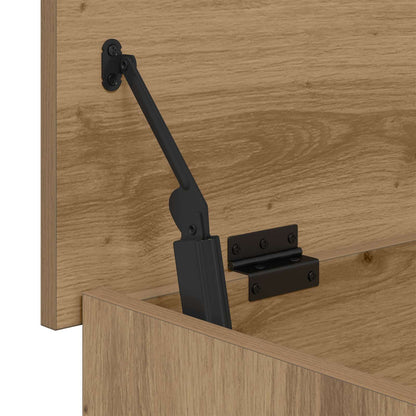 vidaXL Storage Chest Artisan Oak 40 x 40 x 50 cm Engineered Wood