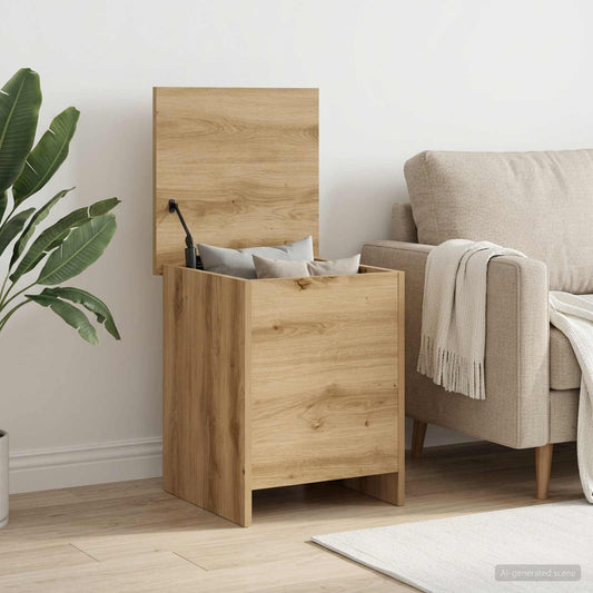 vidaXL Storage Chest Artisan Oak 40 x 40 x 50 cm Engineered Wood
