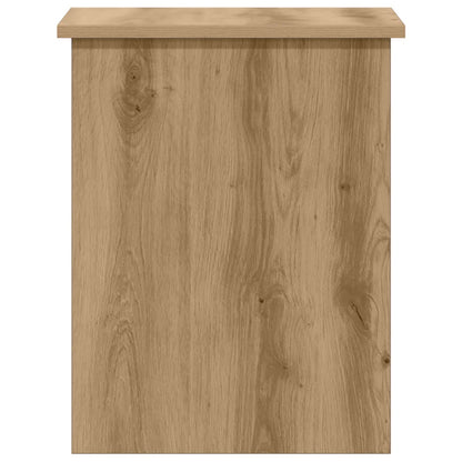vidaXL Storage Chest Artisan Oak 40 x 40 x 50 cm Engineered Wood