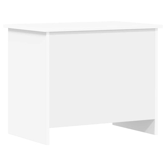 vidaXL Storage Chest White 60 x 40 x 50 cm Engineered Wood