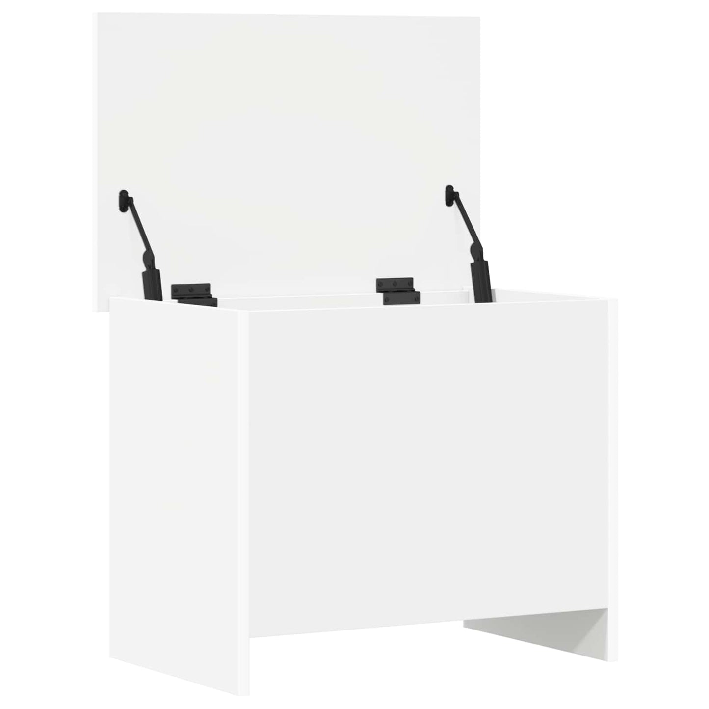 vidaXL Storage Chest White 60 x 40 x 50 cm Engineered Wood