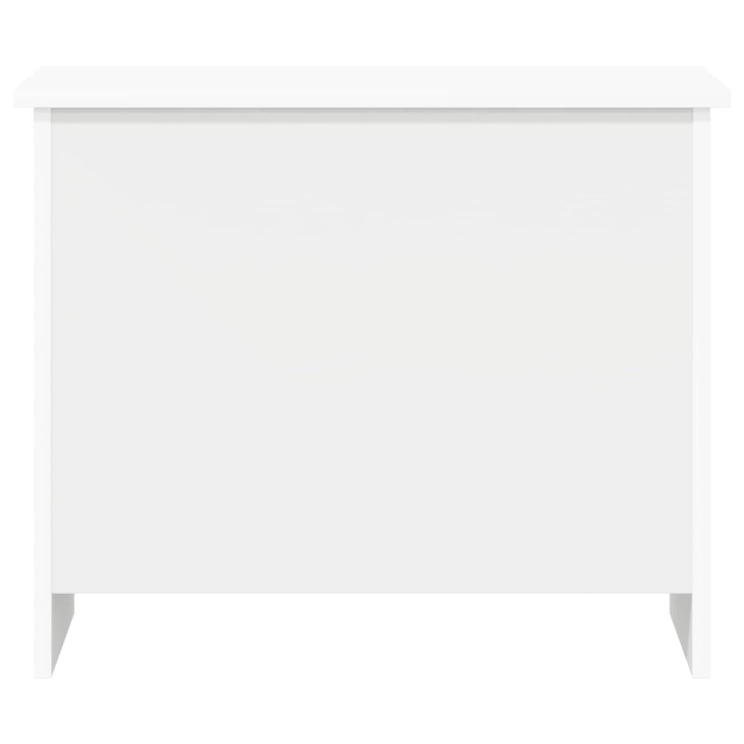 vidaXL Storage Chest White 60 x 40 x 50 cm Engineered Wood