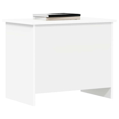 vidaXL Storage Chest White 60 x 40 x 50 cm Engineered Wood