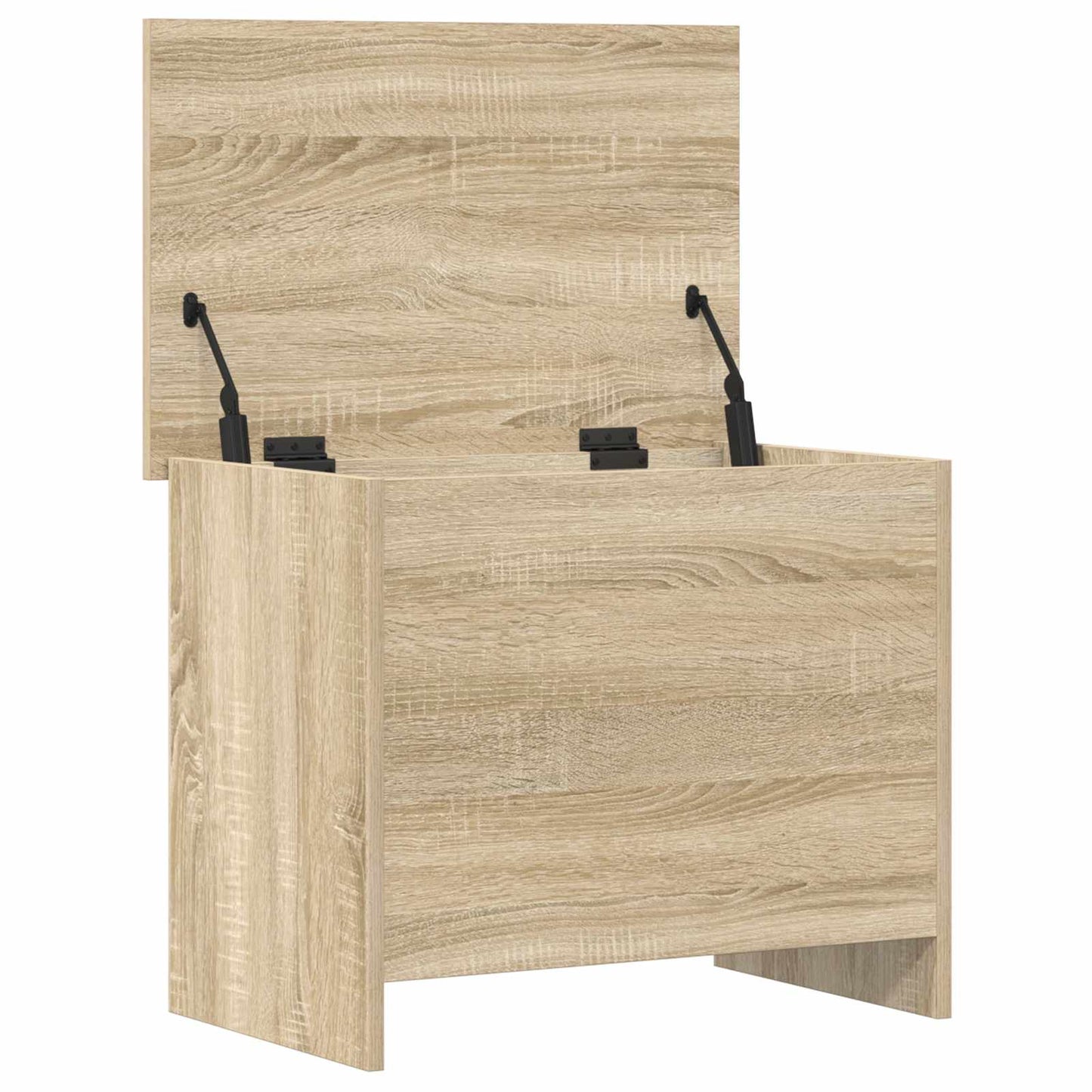 vidaXL Storage Chest Sonoma Oak 60 x 40 x 50 cm Engineered Wood