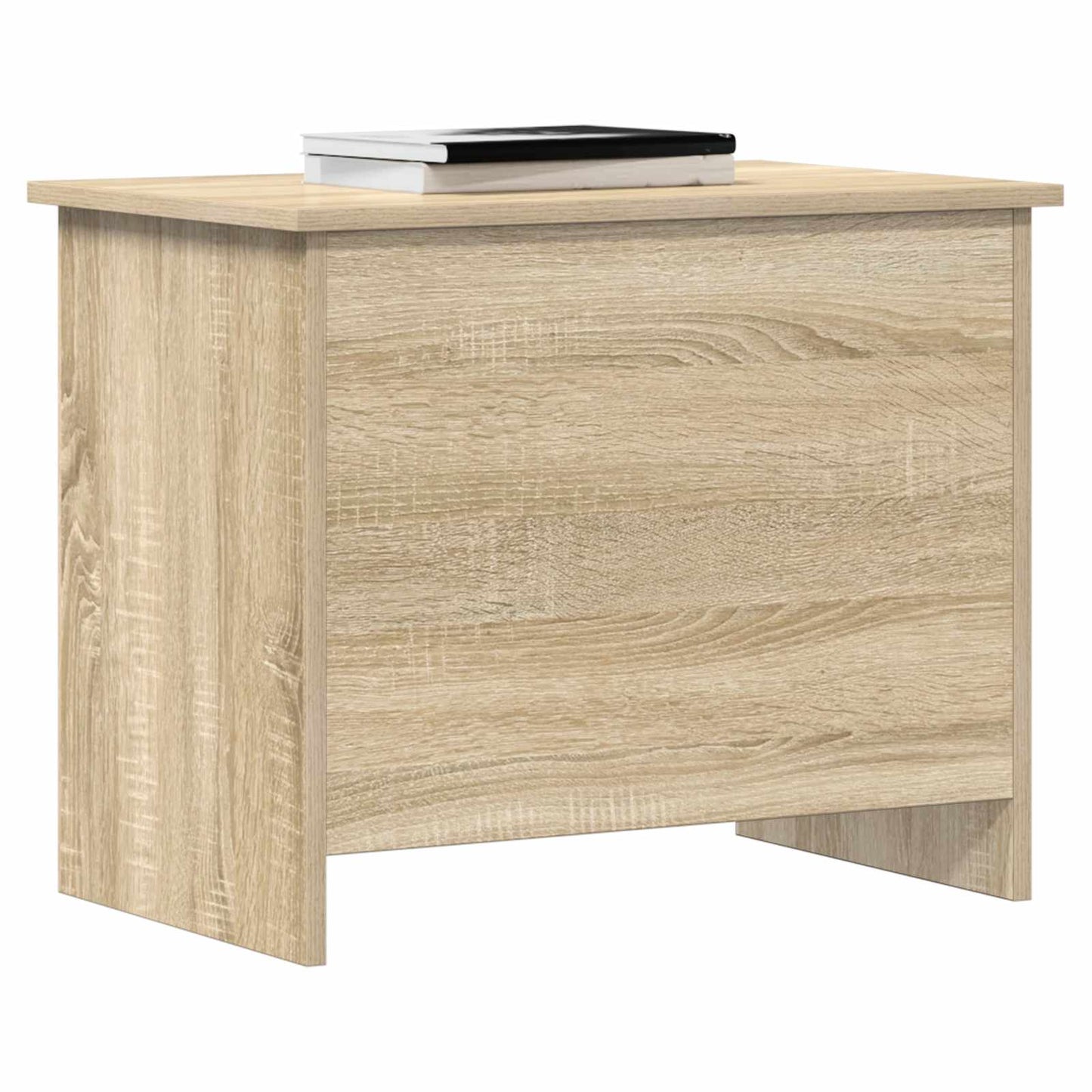 vidaXL Storage Chest Sonoma Oak 60 x 40 x 50 cm Engineered Wood