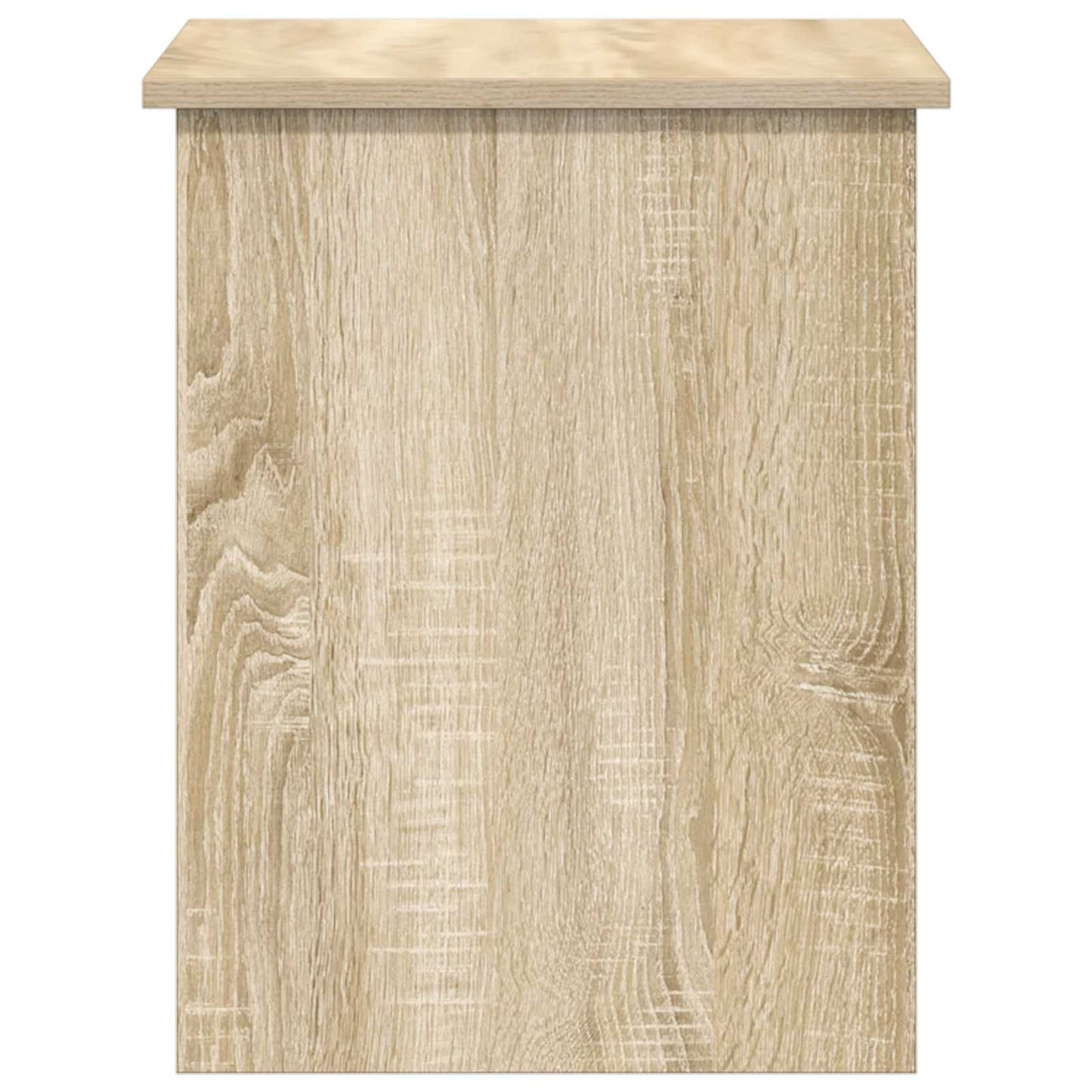 vidaXL Storage Chest Sonoma Oak 60 x 40 x 50 cm Engineered Wood