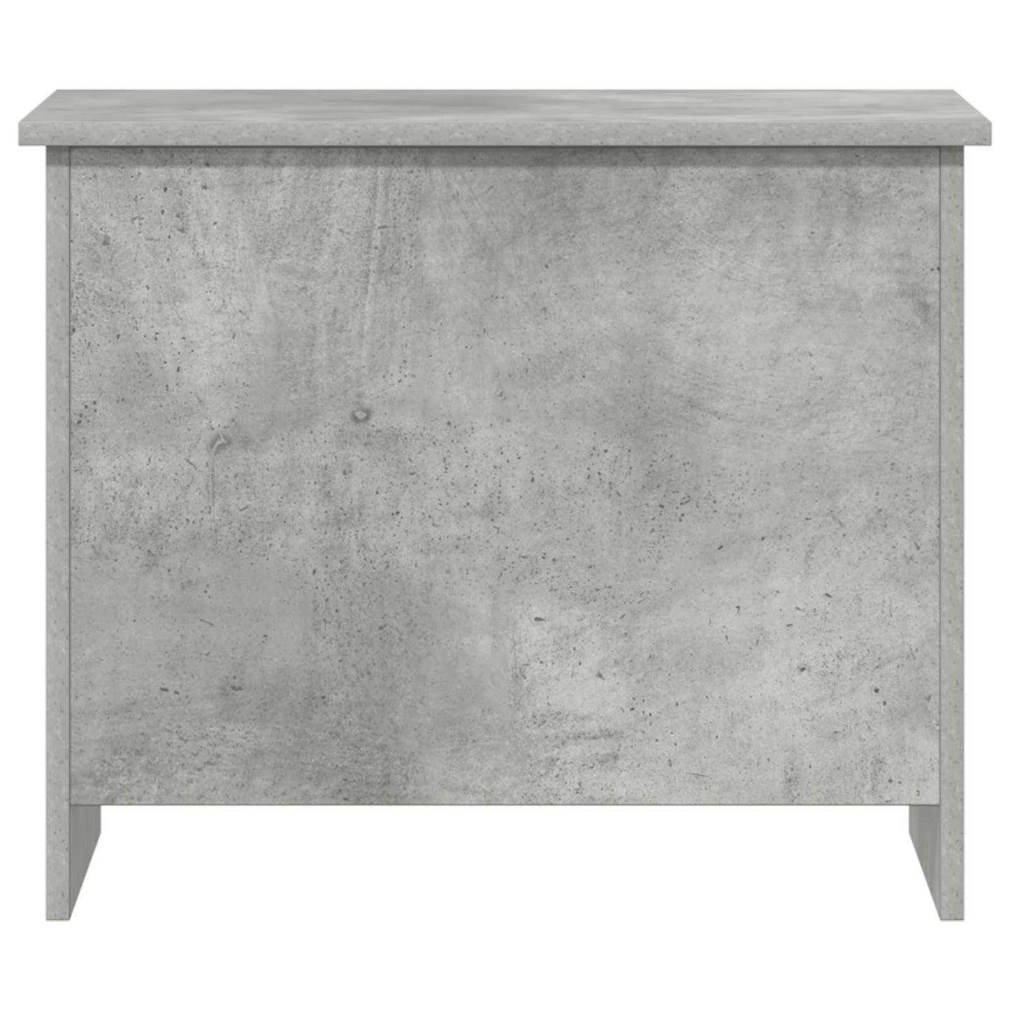 vidaXL Storage Chest Concrete Grey 60 x 40 x 50 cm Engineered Wood