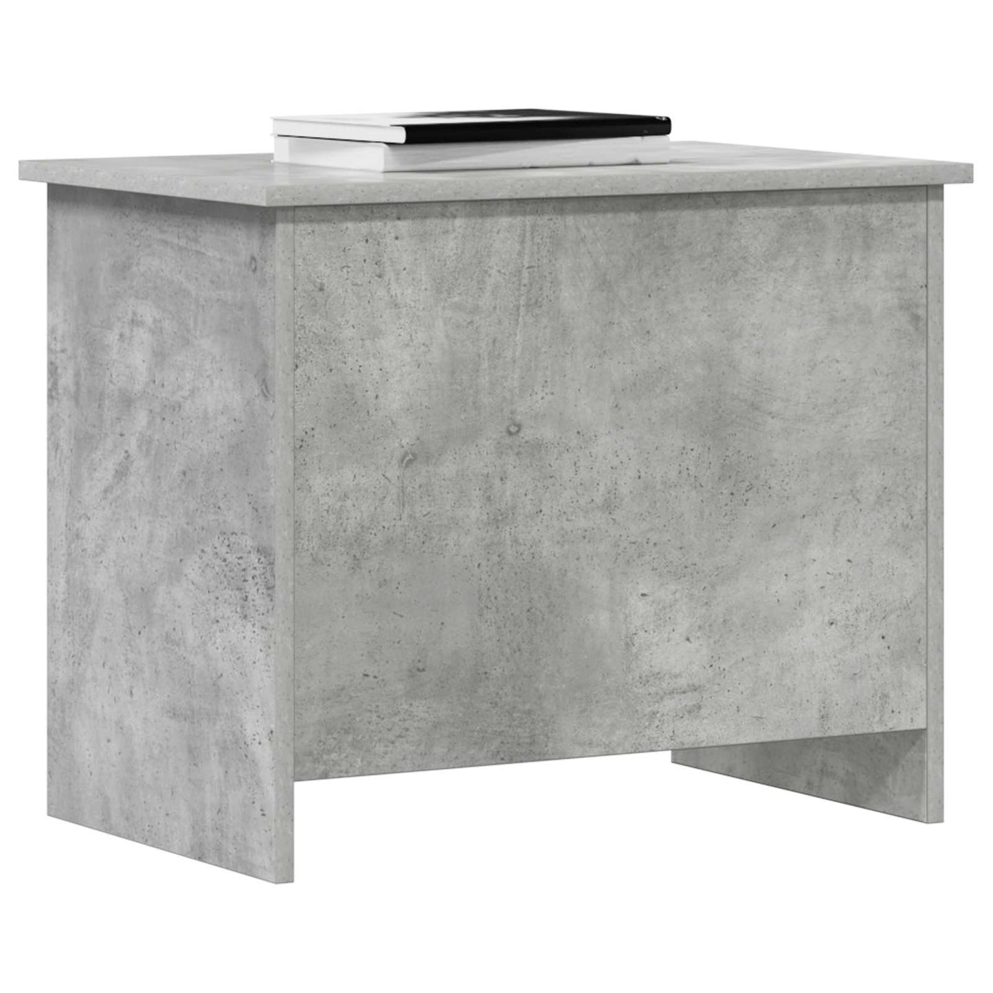 vidaXL Storage Chest Concrete Grey 60 x 40 x 50 cm Engineered Wood