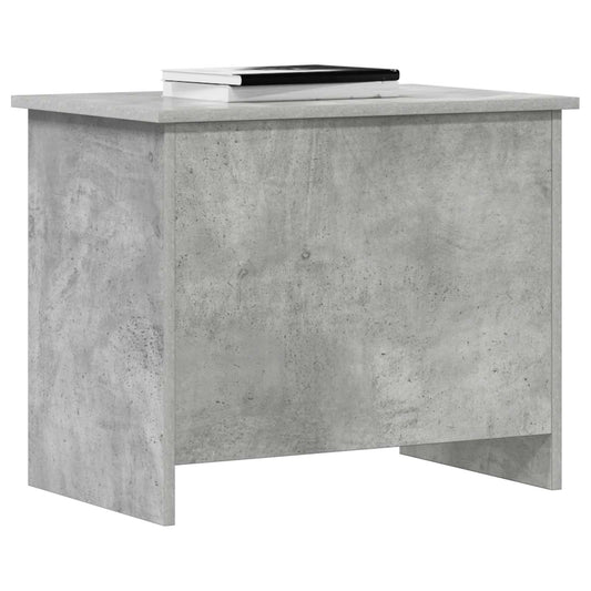vidaXL Storage Chest Concrete Grey 60 x 40 x 50 cm Engineered Wood