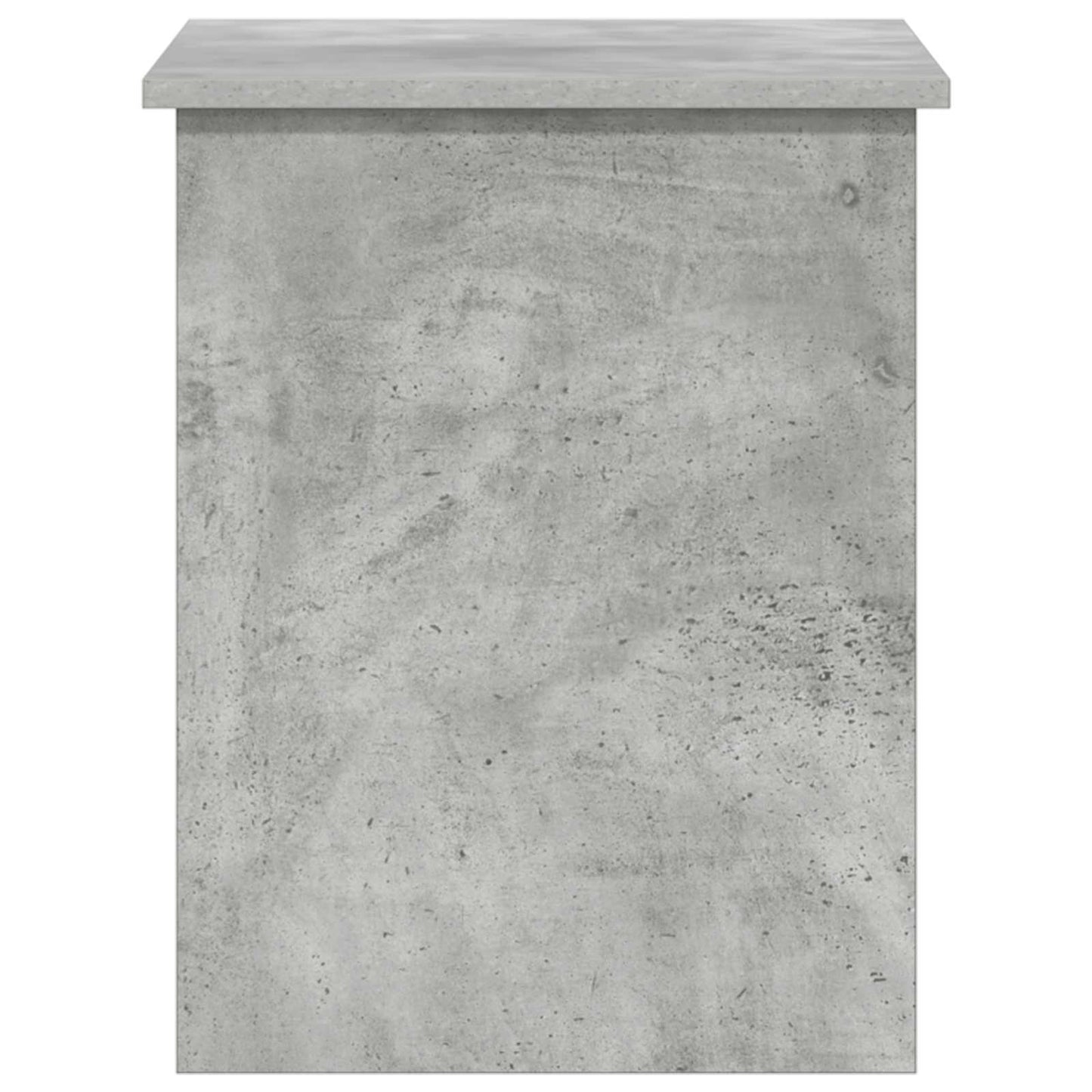 vidaXL Storage Chest Concrete Grey 60 x 40 x 50 cm Engineered Wood