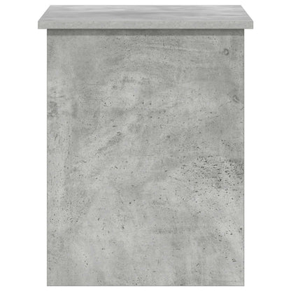 vidaXL Storage Chest Concrete Grey 60 x 40 x 50 cm Engineered Wood